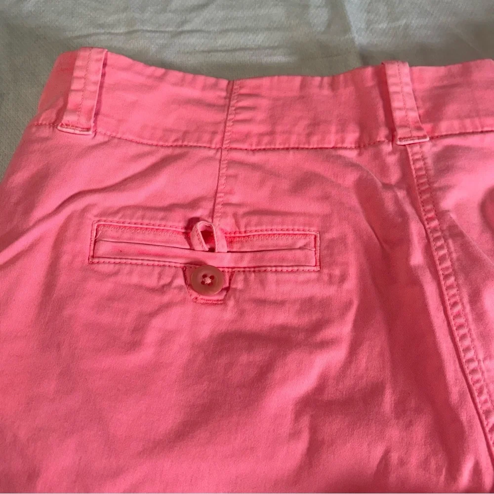 Vineyard Vines Women’s Pink Cotton Shorts Size 4 Classic Preppy - Picture 12 of 14